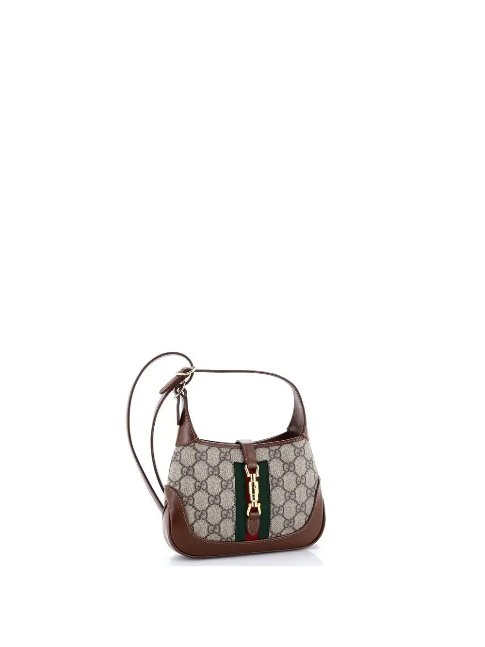 Gucci Jackie Hobo Gg Coated Canvas Mini #200831G20B